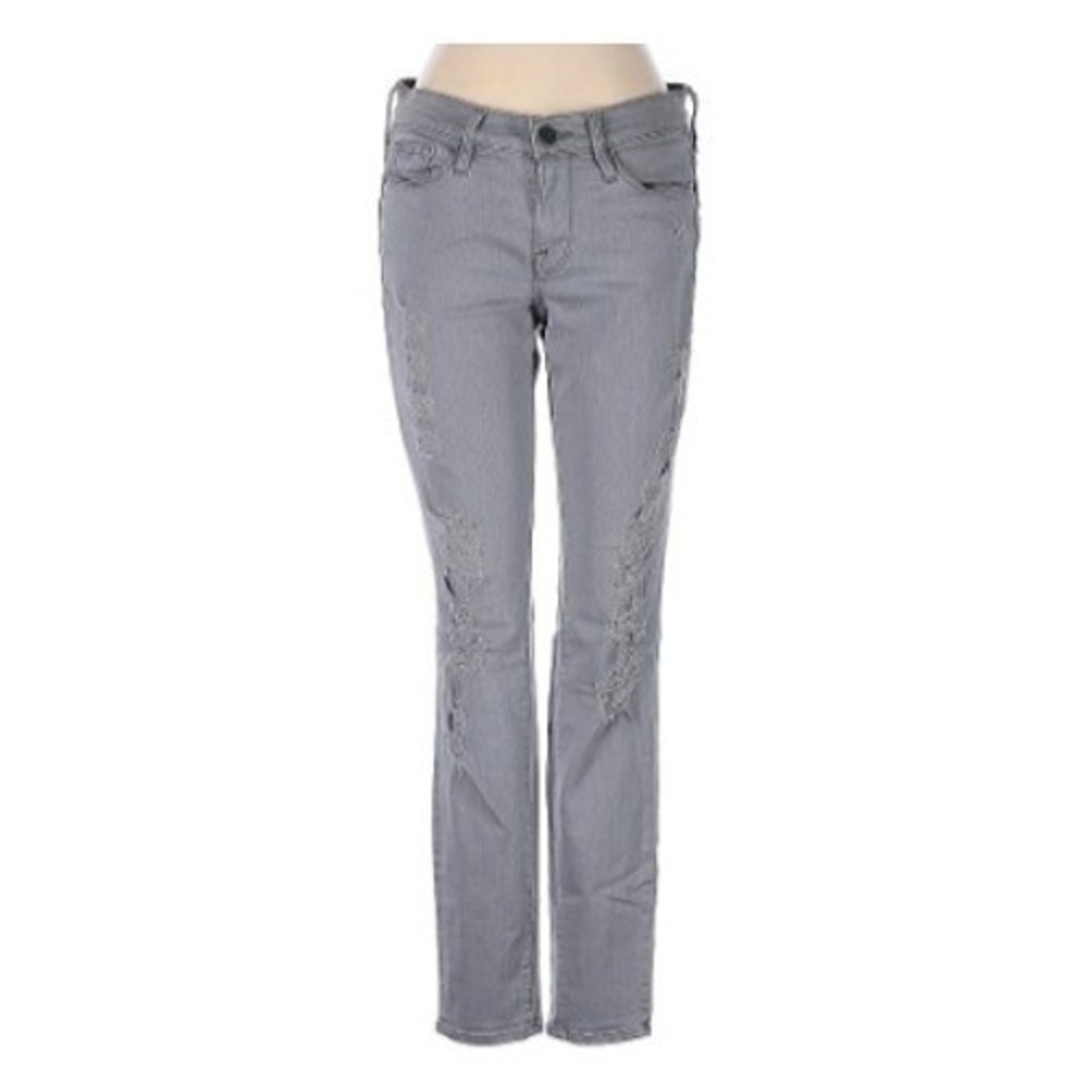 FRAME Le Skinny De Jeanne Gray Jeans Size 27;‎ RET $238 - Picture 2 of 10